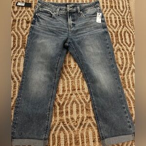 Classic Blue Women's Capris